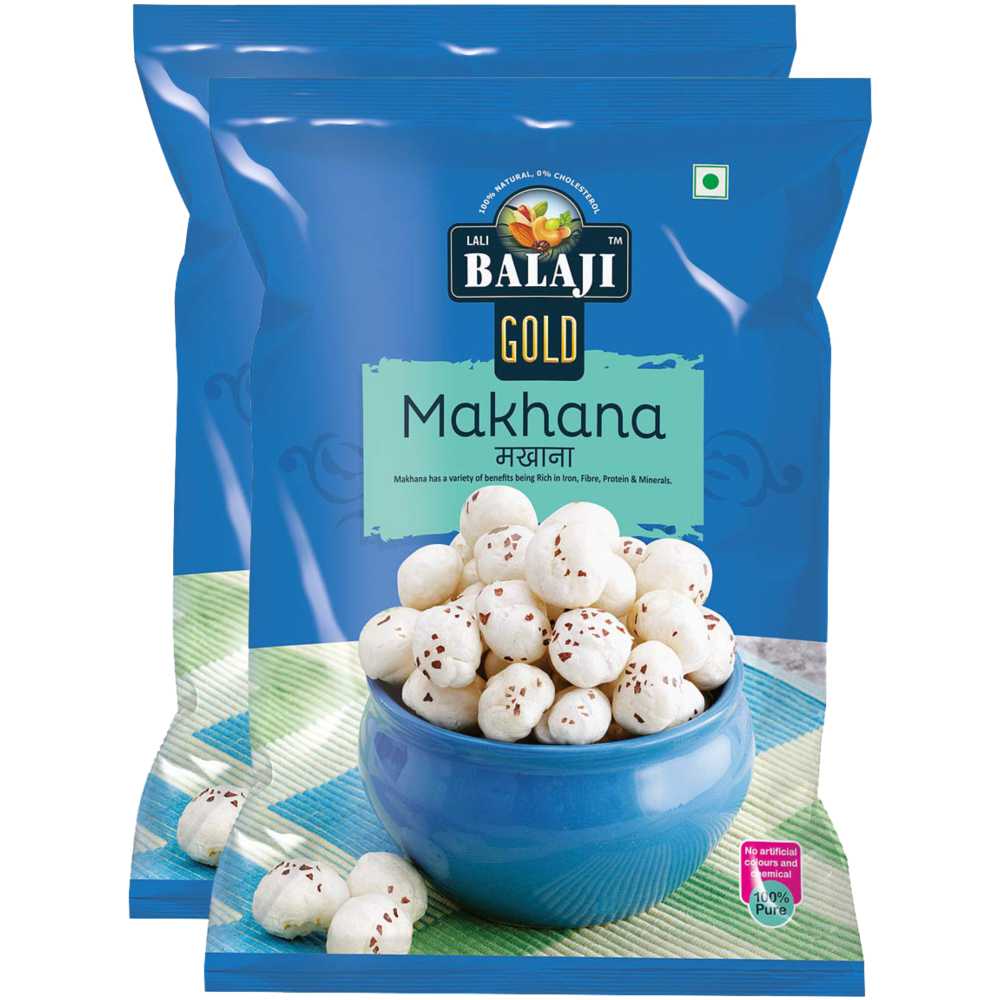 Lali Balaji Gold Makhana (Fox Nut) 100g