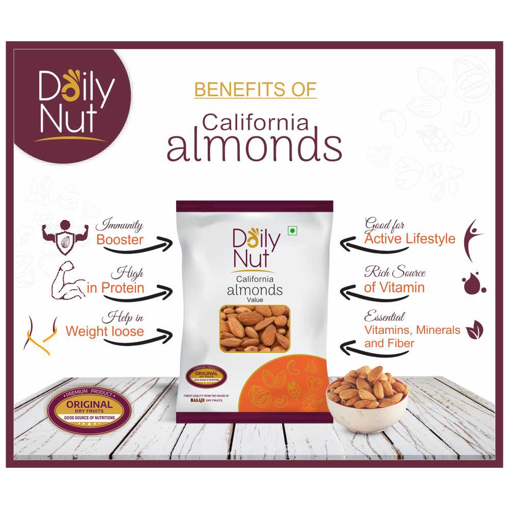 Daily Nut California Almond Value 250g